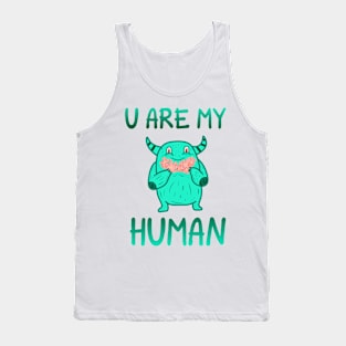 Romantic Monster Tank Top